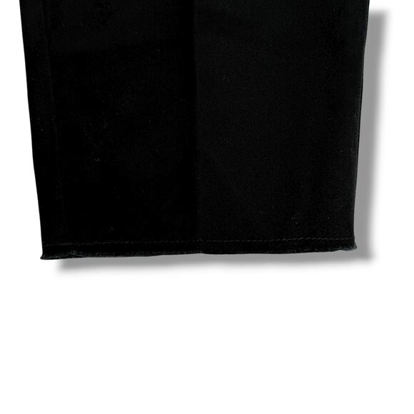 Volcom Whawhat Black Chino Ankle Pants Girls Size 7 Boyfriend Fit - Picture 2 of 7